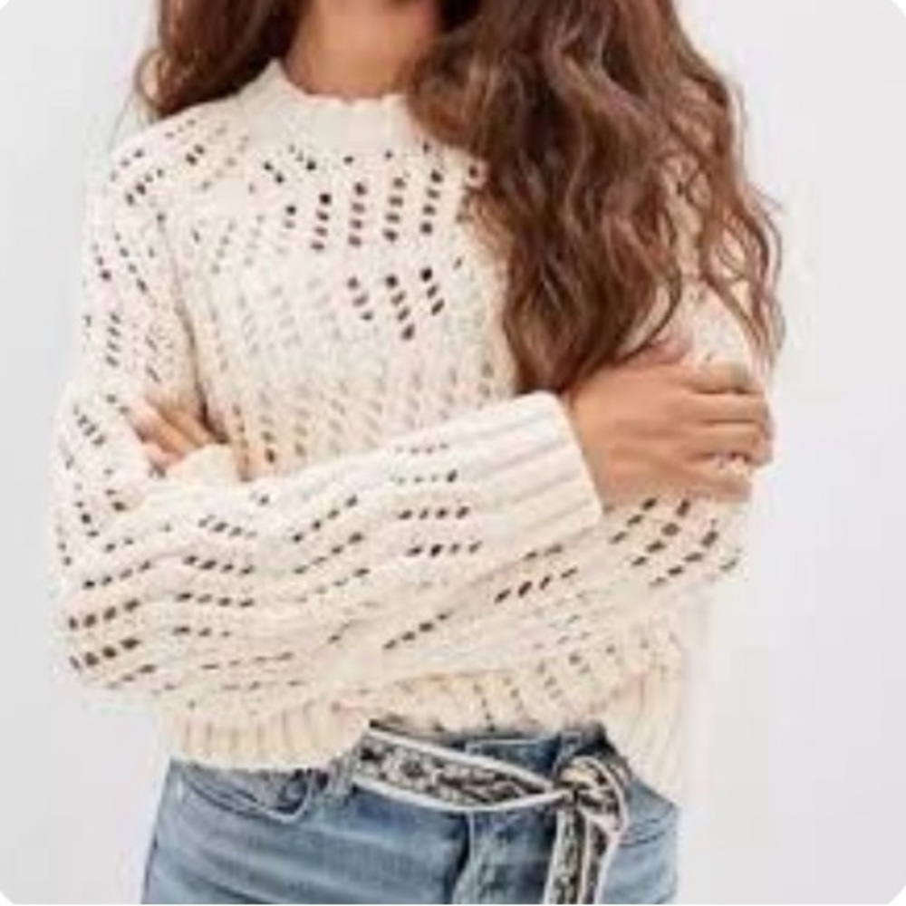 Cropped Knit Sweater | Chic Trendy Neutral